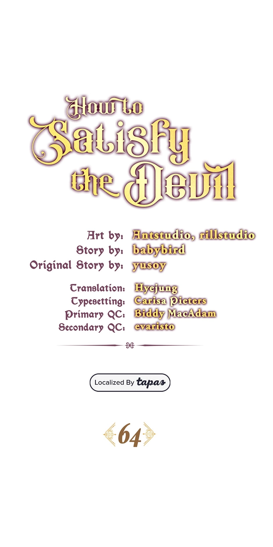 How to Satisfy the Devil Chapter 64 page 35 - 