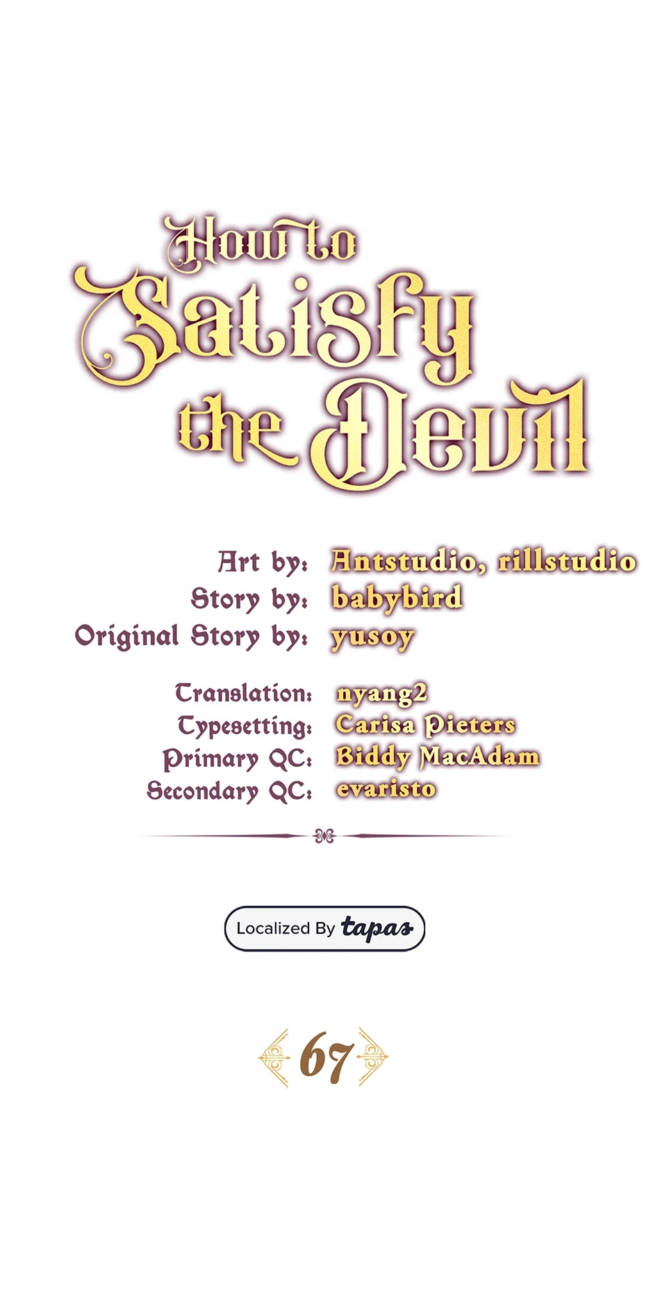 How to Satisfy the Devil Chapter 67 page 32 - 