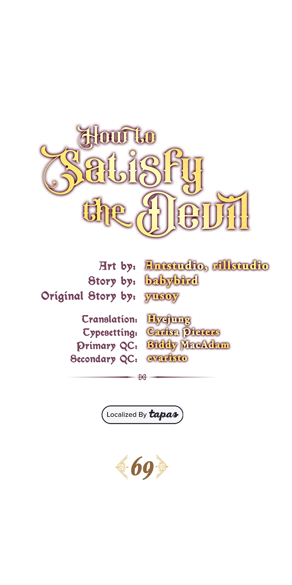 How to Satisfy the Devil Chapter 69 page 33 - 