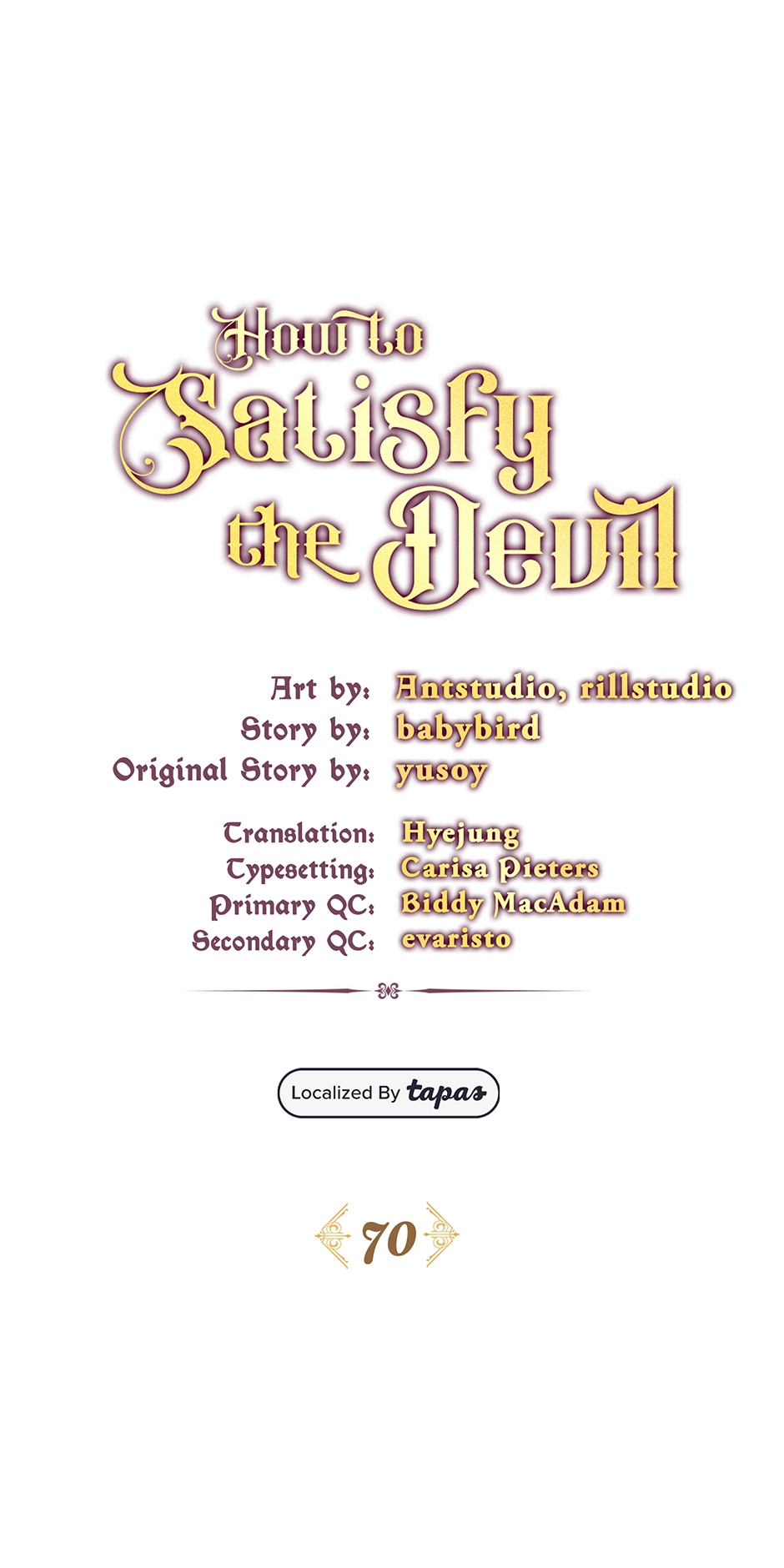 How to Satisfy the Devil Chapter 70 page 35 - 