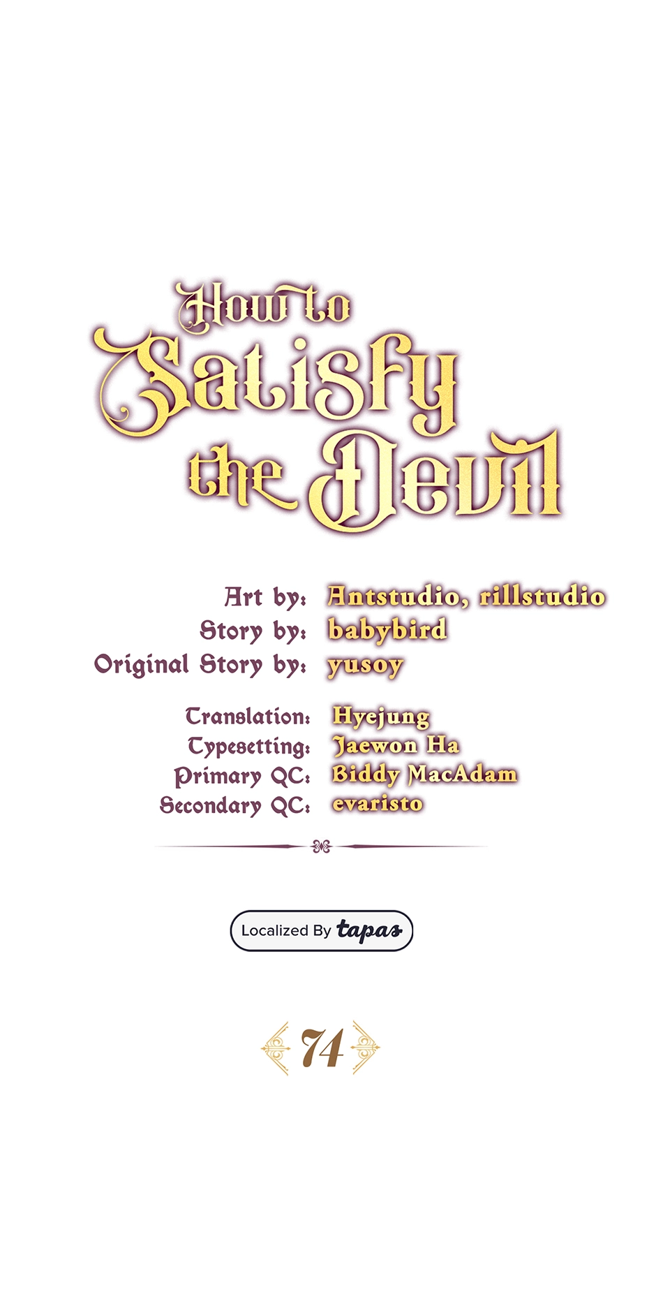 How to Satisfy the Devil Chapter 74 page 23 - 