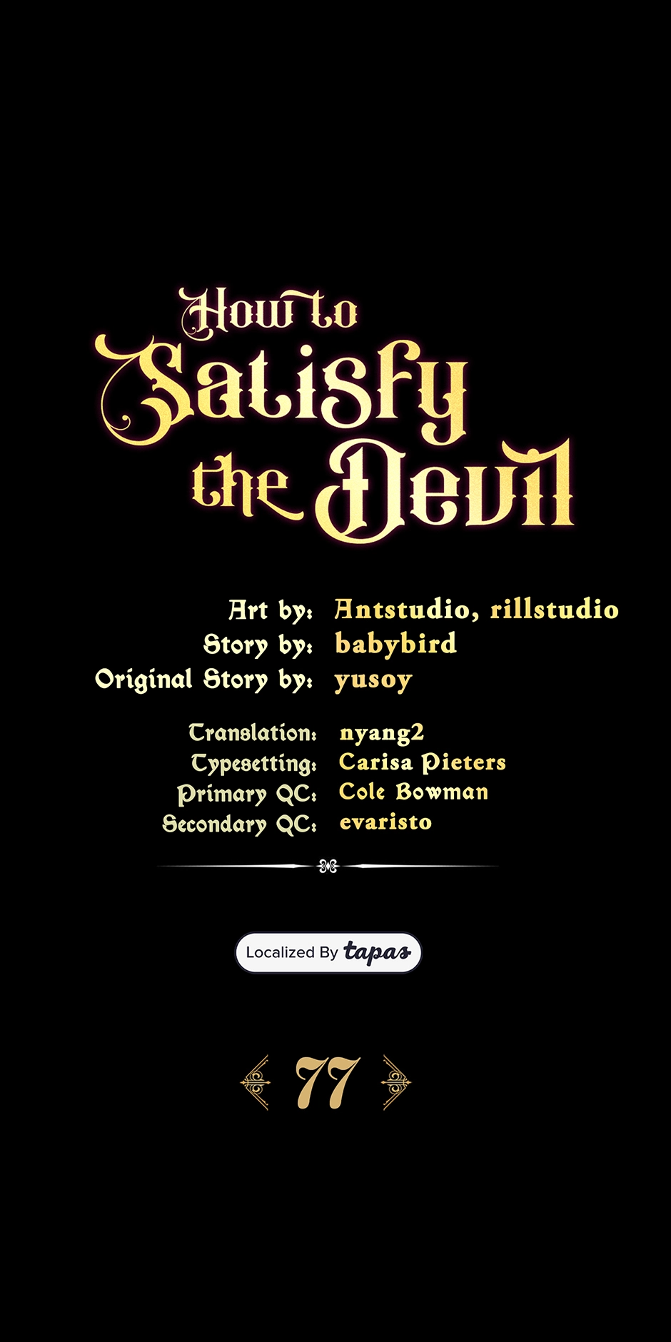 How to Satisfy the Devil Chapter 77 page 38 - 