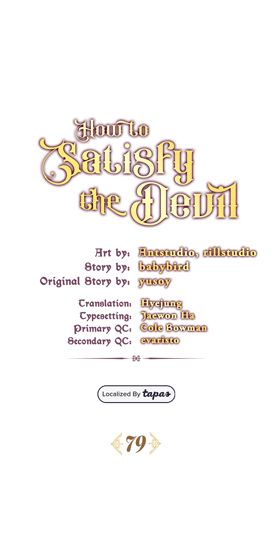 How to Satisfy the Devil Chapter 79 page 19 - 