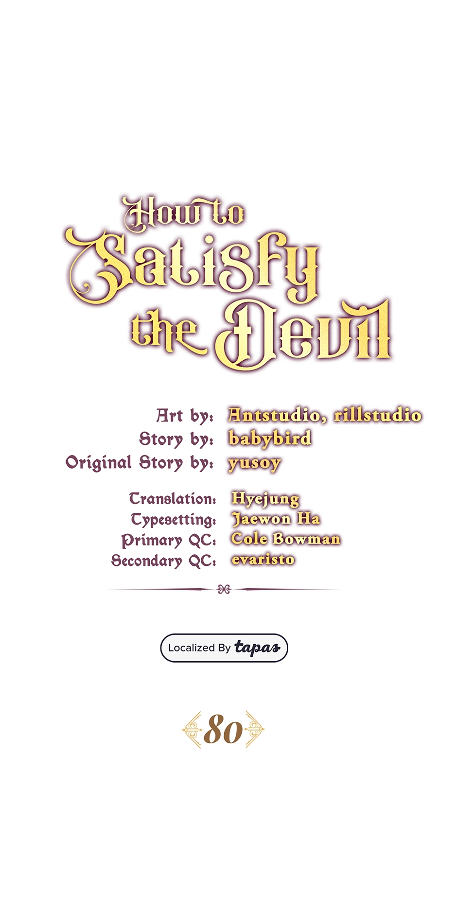 How to Satisfy the Devil Chapter 80 page 9 - 