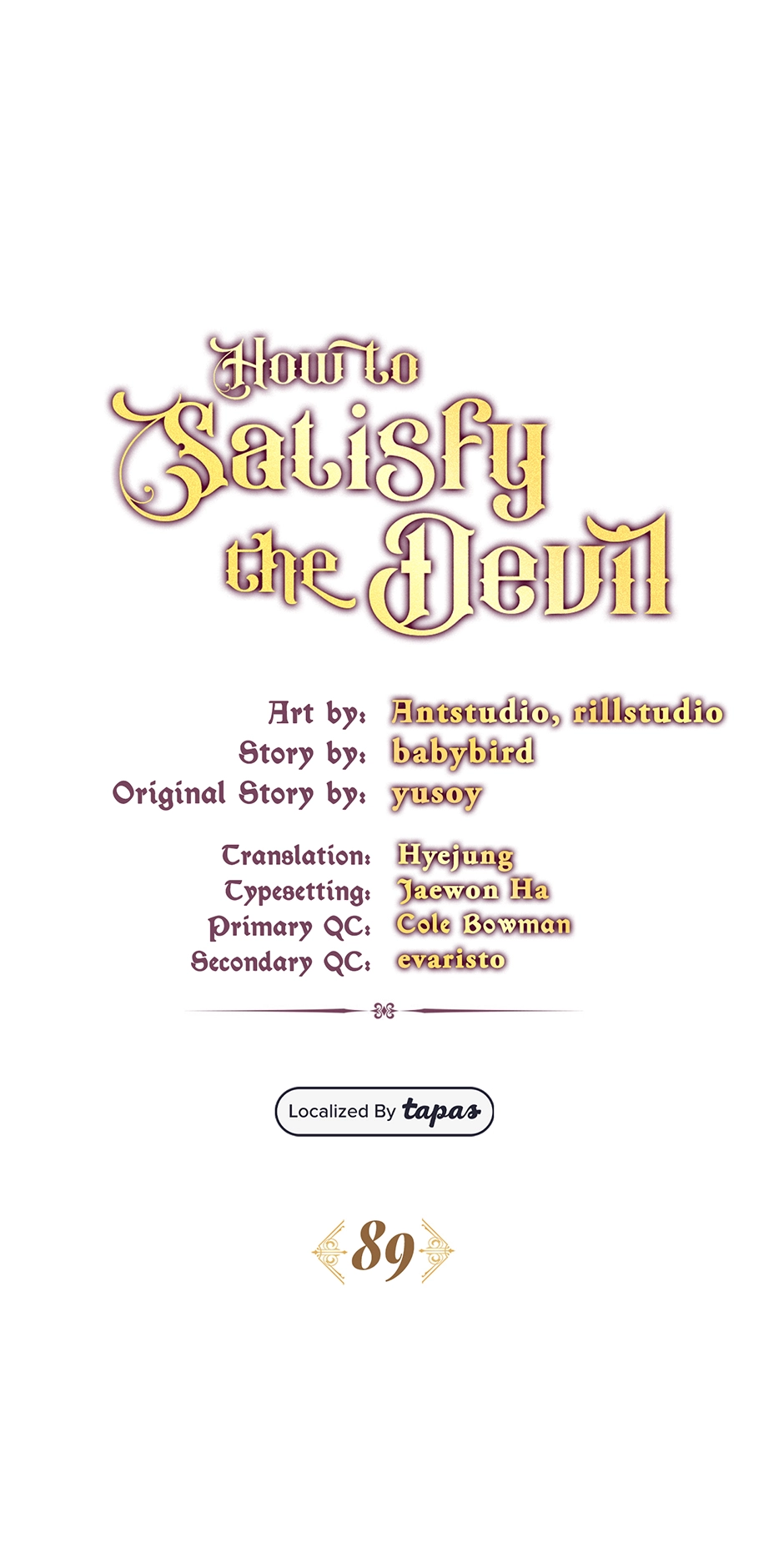 How to Satisfy the Devil Chapter 89 page 45 - 