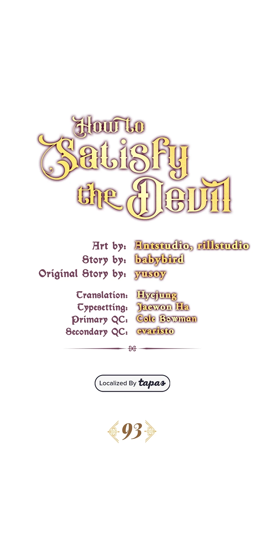 How to Satisfy the Devil Chapter 93 page 35 - 