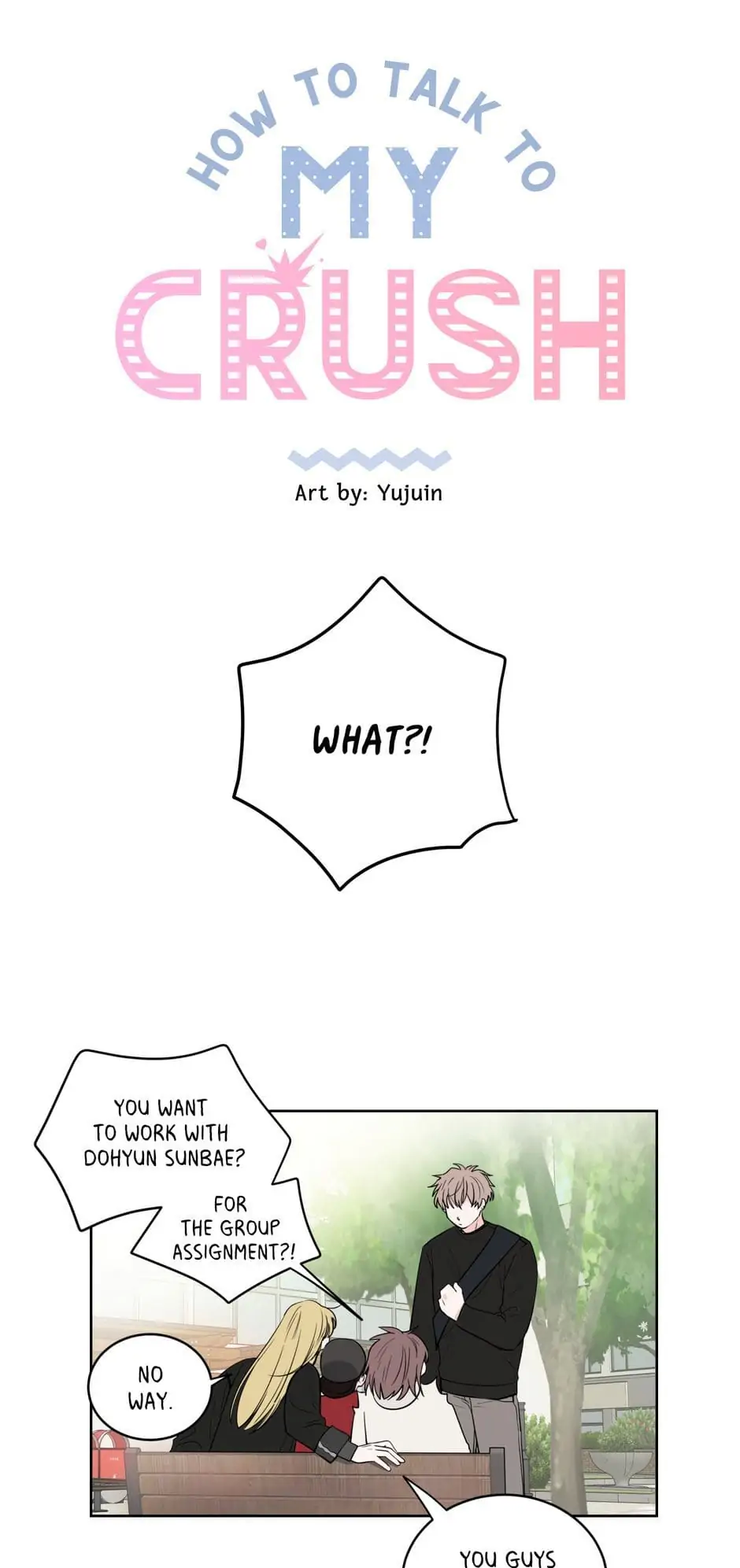 How To Talk to my Crush Chapter 1 page 15 - 