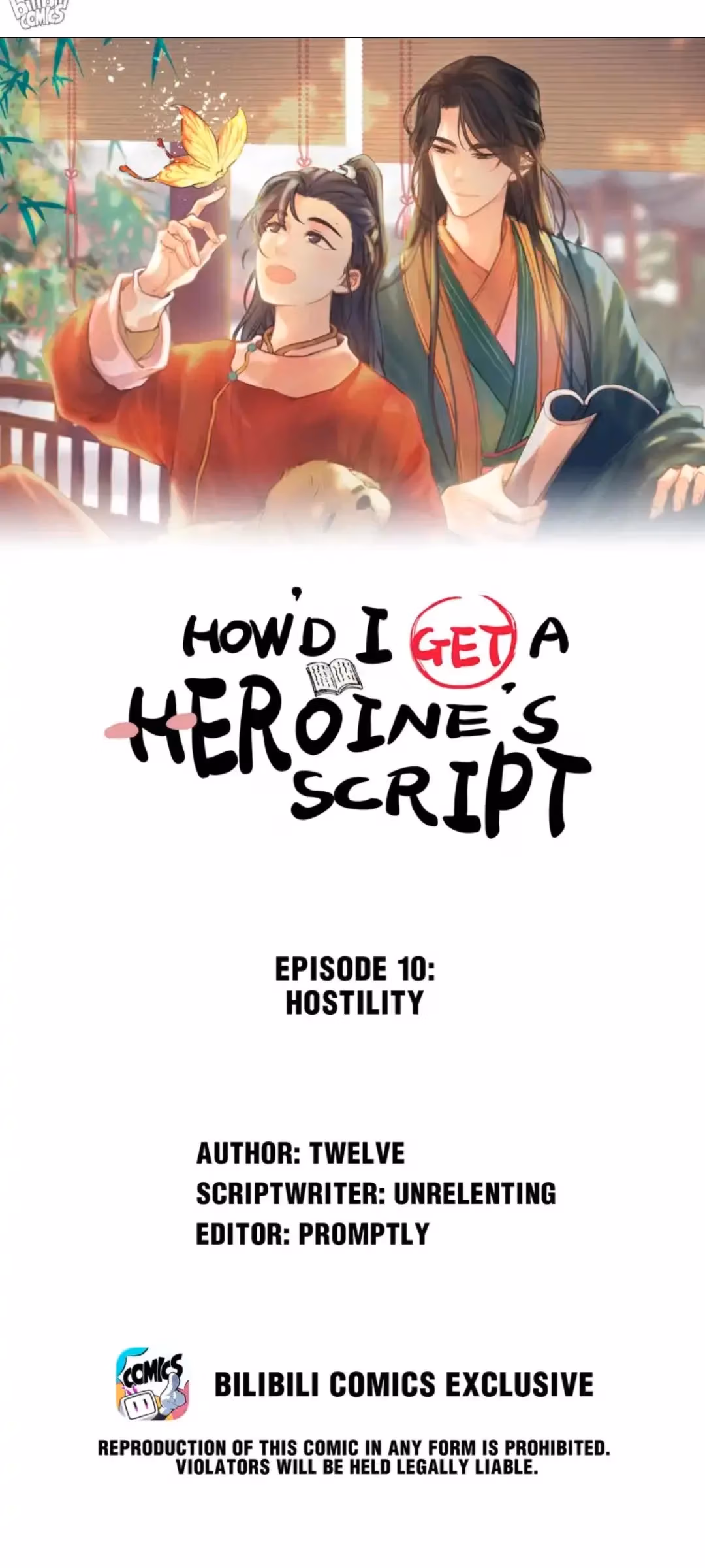 How’d I Get a Heroine’s Script? Chapter 10 page 3 - 