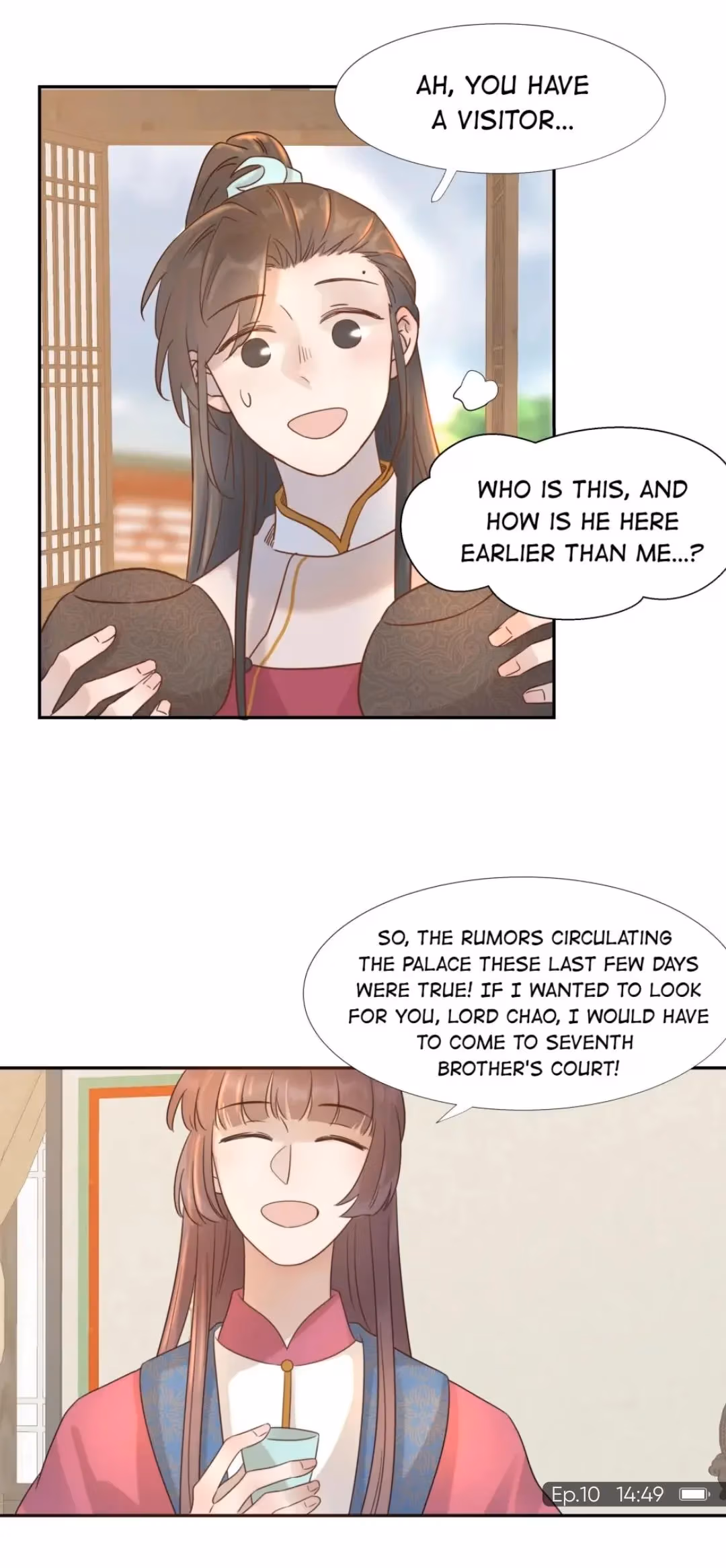 How’d I Get a Heroine’s Script? Chapter 10 page 22 - 