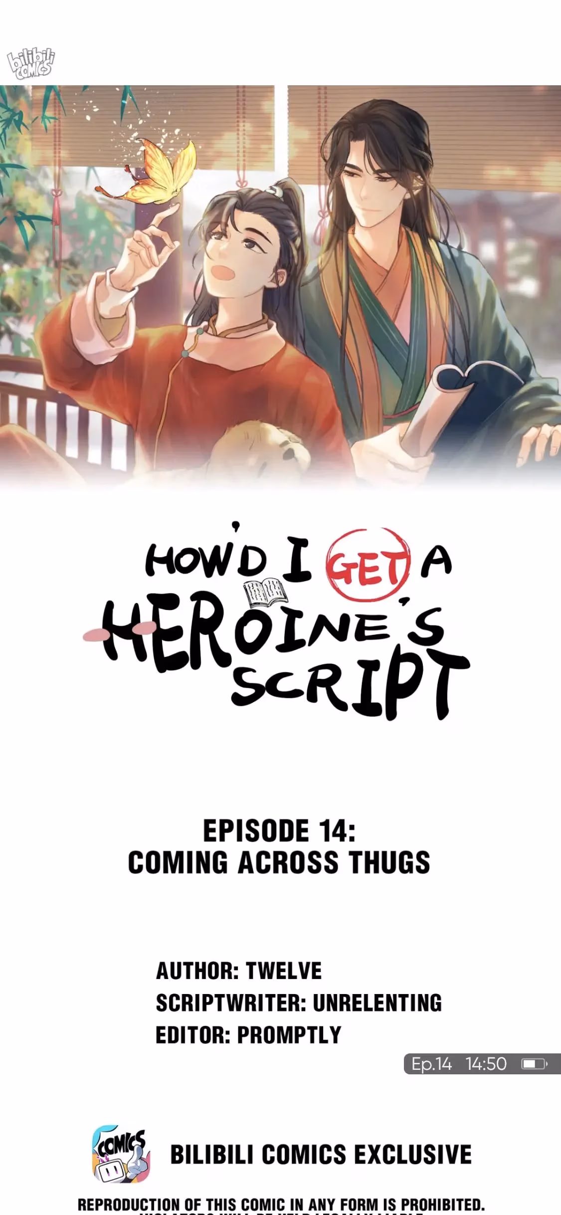 How’d I Get a Heroine’s Script? Chapter 14 page 2 - 