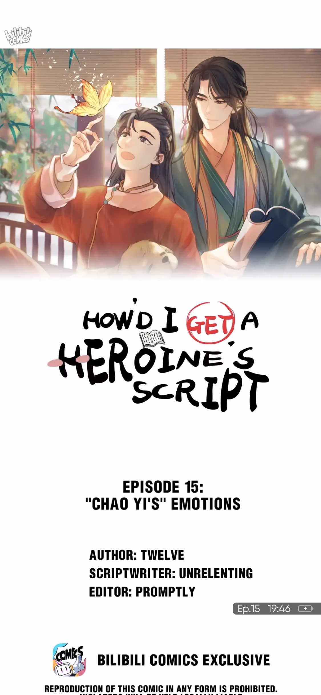 How’d I Get a Heroine’s Script? Chapter 15 page 2 - 