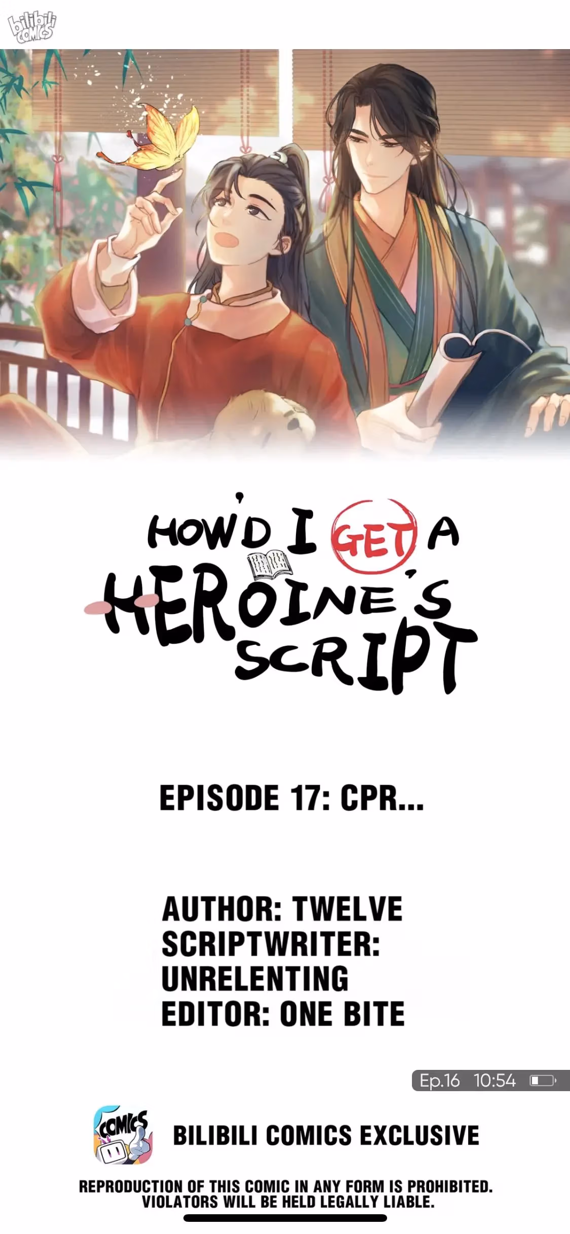 How’d I Get a Heroine’s Script? Chapter 16 page 1 - 