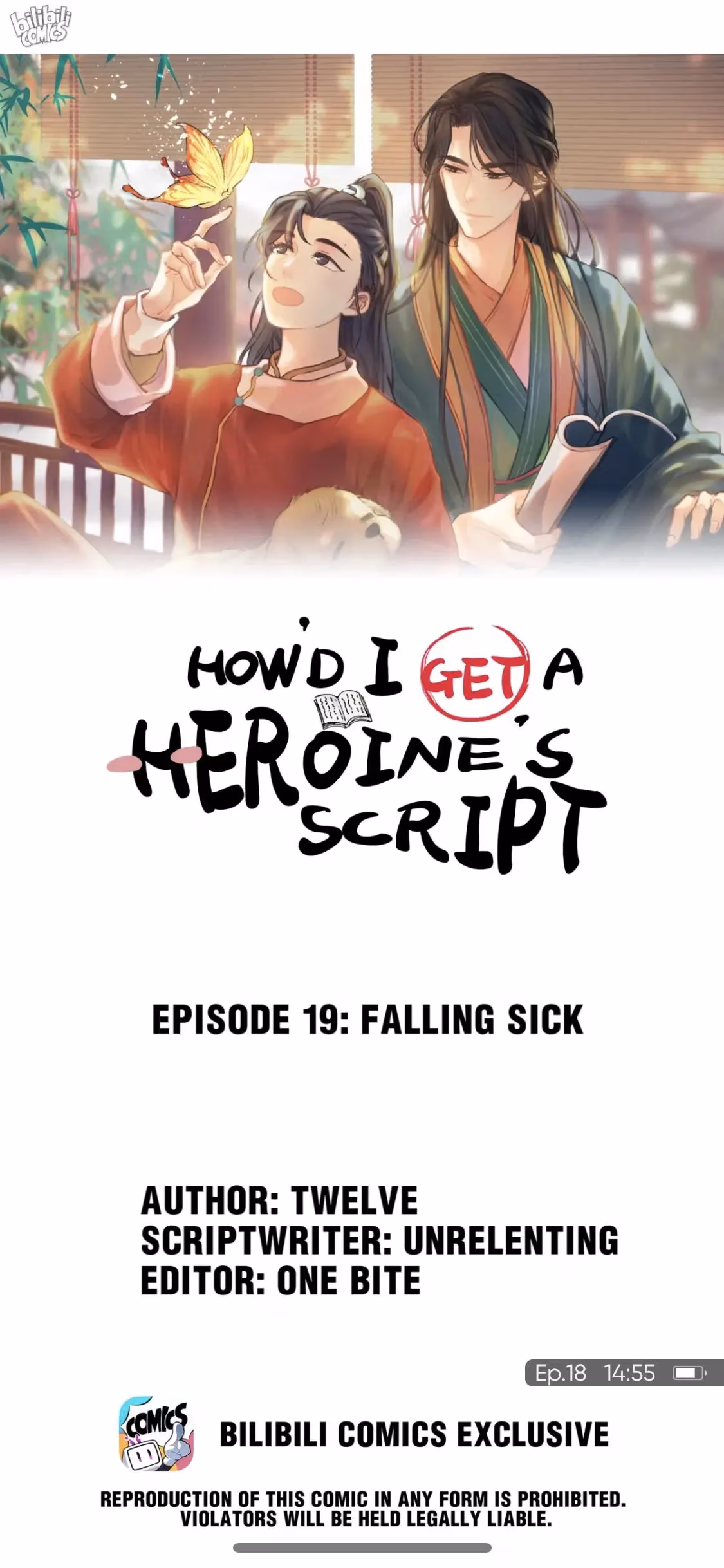 How’d I Get a Heroine’s Script? Chapter 18 page 3 - 