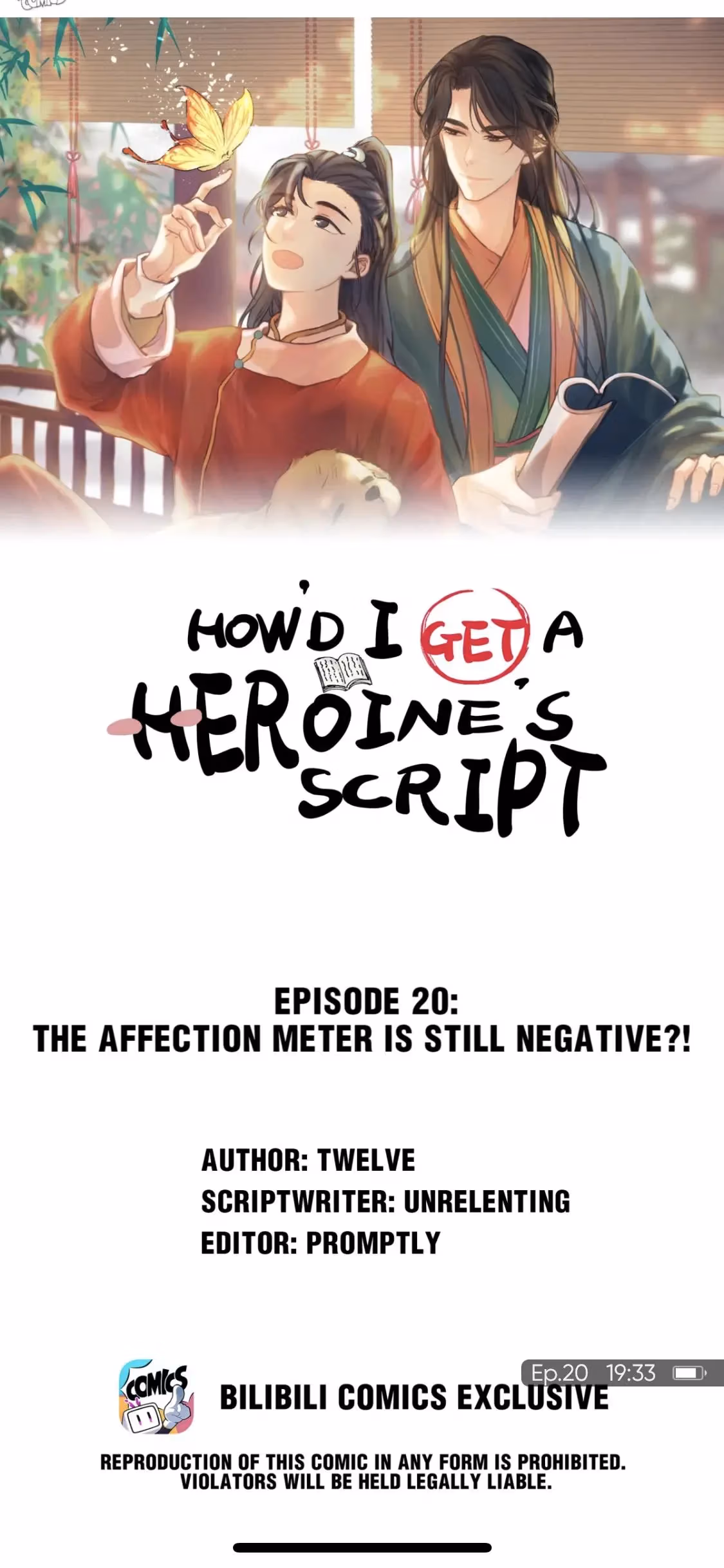 How’d I Get a Heroine’s Script? Chapter 20 page 2 - 