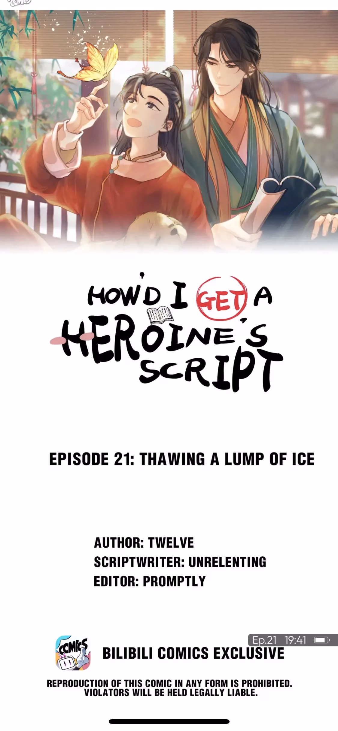How’d I Get a Heroine’s Script? Chapter 21 page 2 - 
