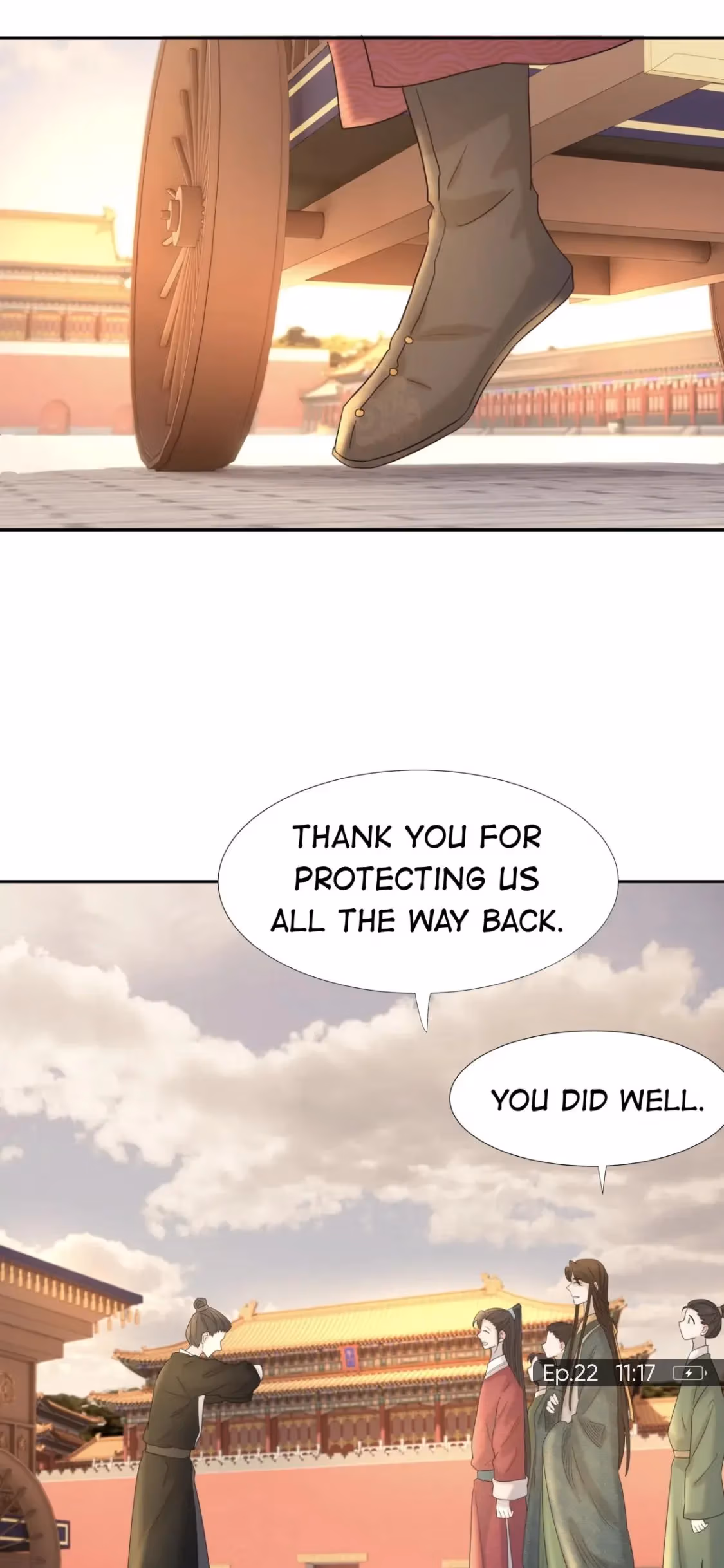 How’d I Get a Heroine’s Script? Chapter 22 page 4 - 