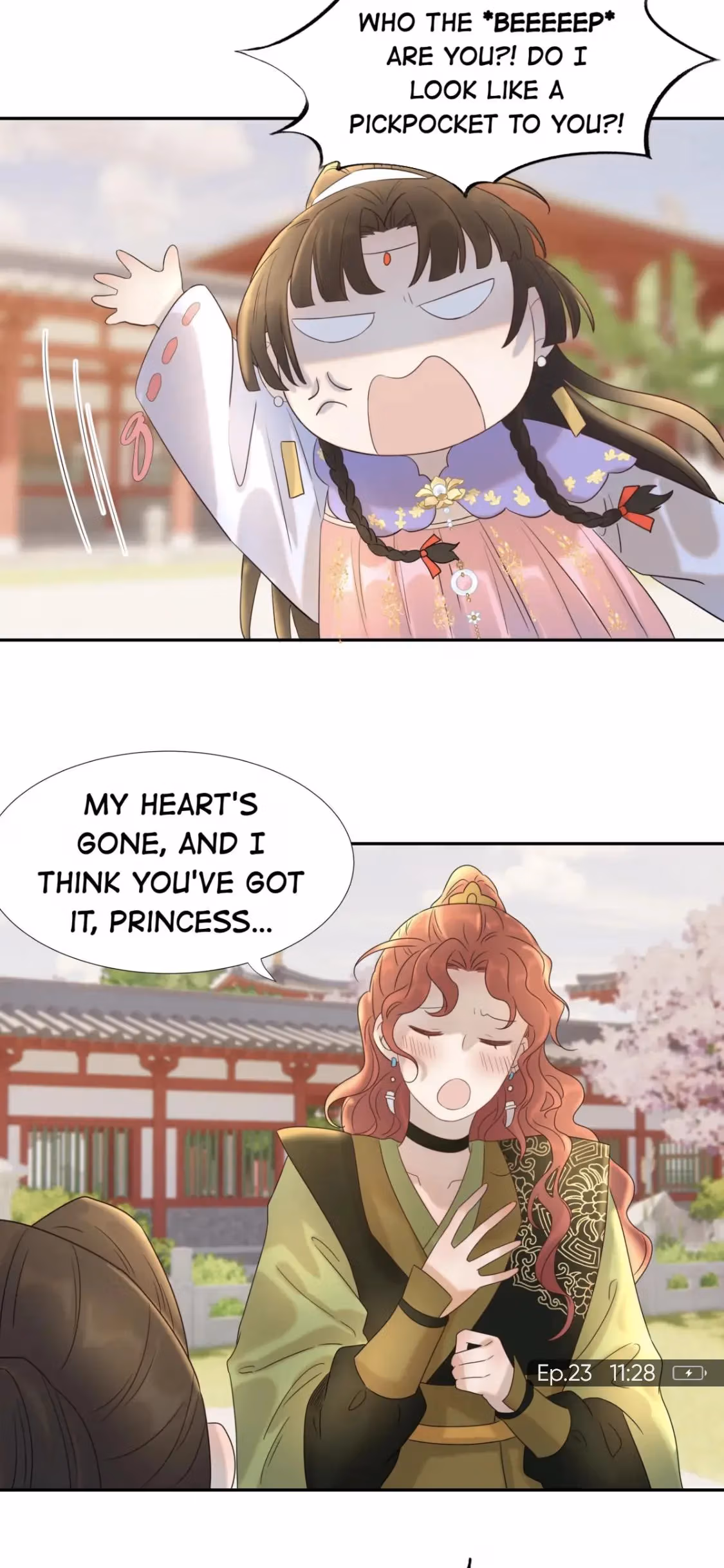 How’d I Get a Heroine’s Script? Chapter 23 page 27 - 