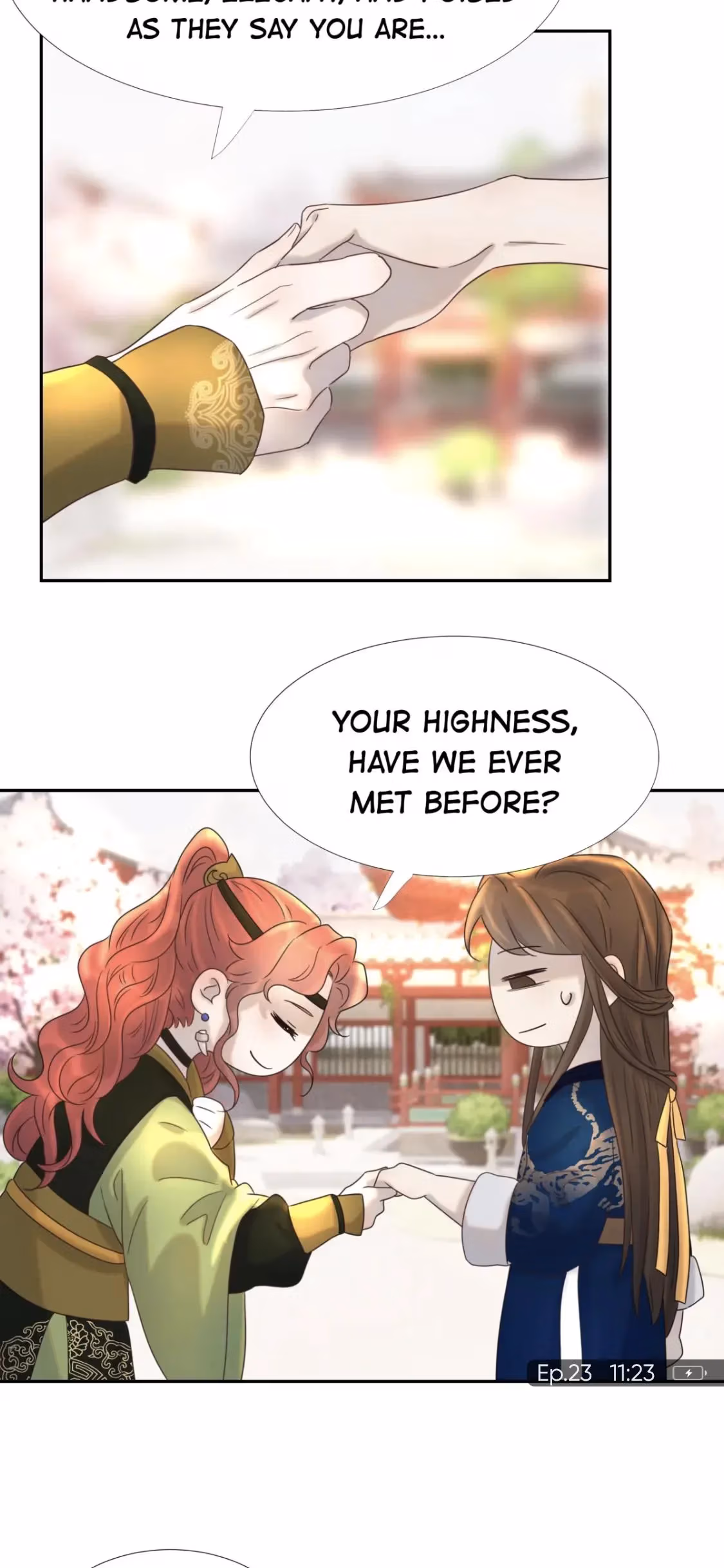 How’d I Get a Heroine’s Script? Chapter 23 page 4 - 