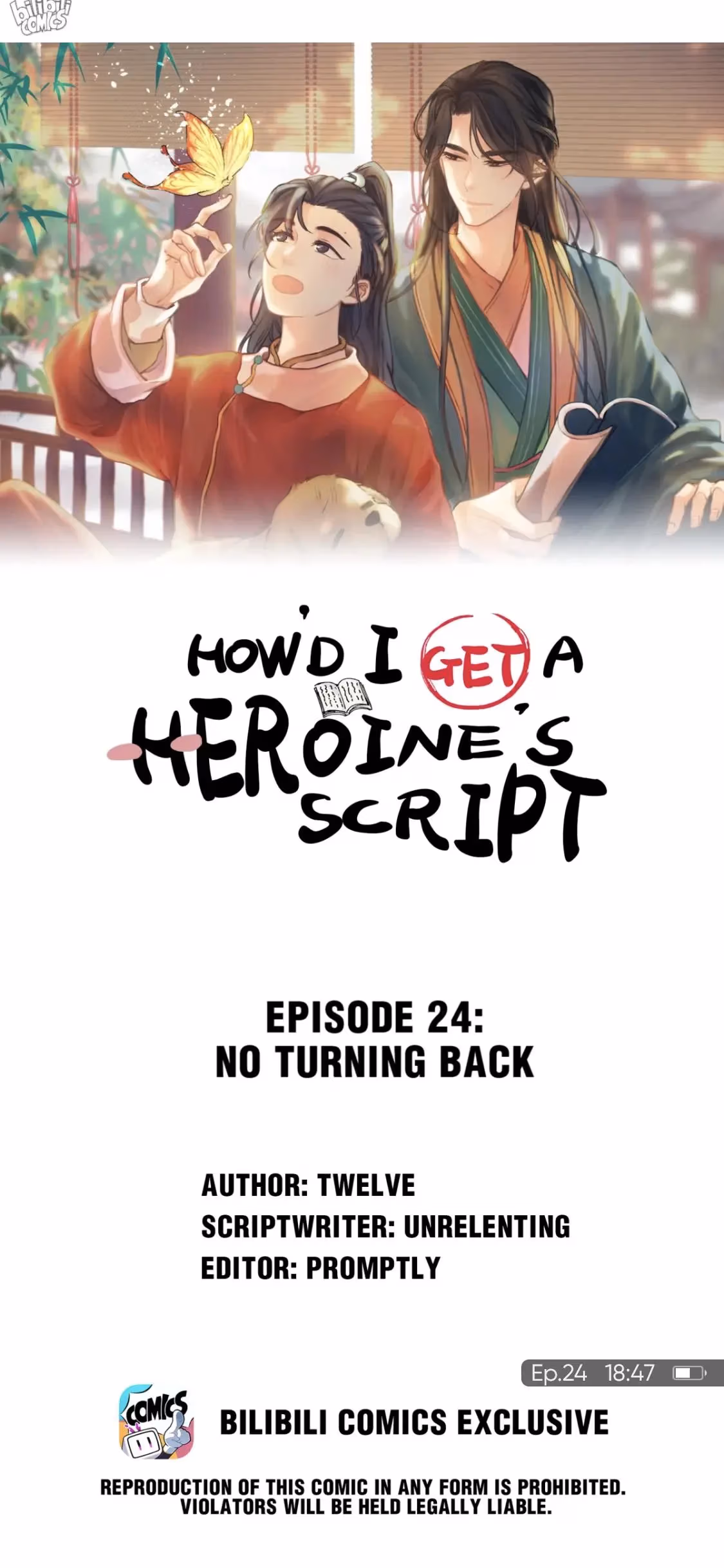 How’d I Get a Heroine’s Script? Chapter 24 page 2 - 