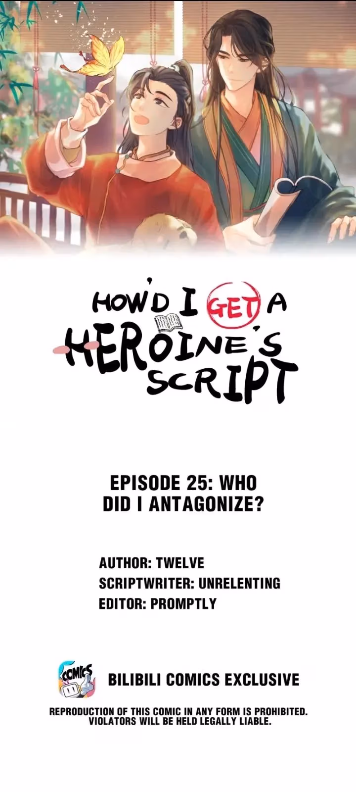 How’d I Get a Heroine’s Script? Chapter 25 page 2 - 