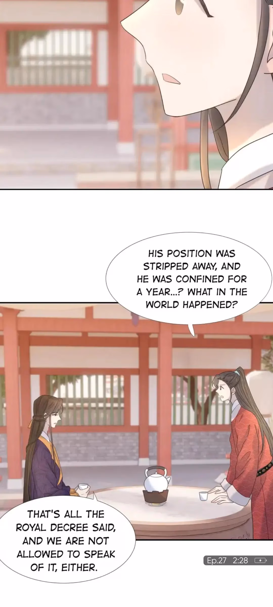 How’d I Get a Heroine’s Script? Chapter 27 page 22 - 