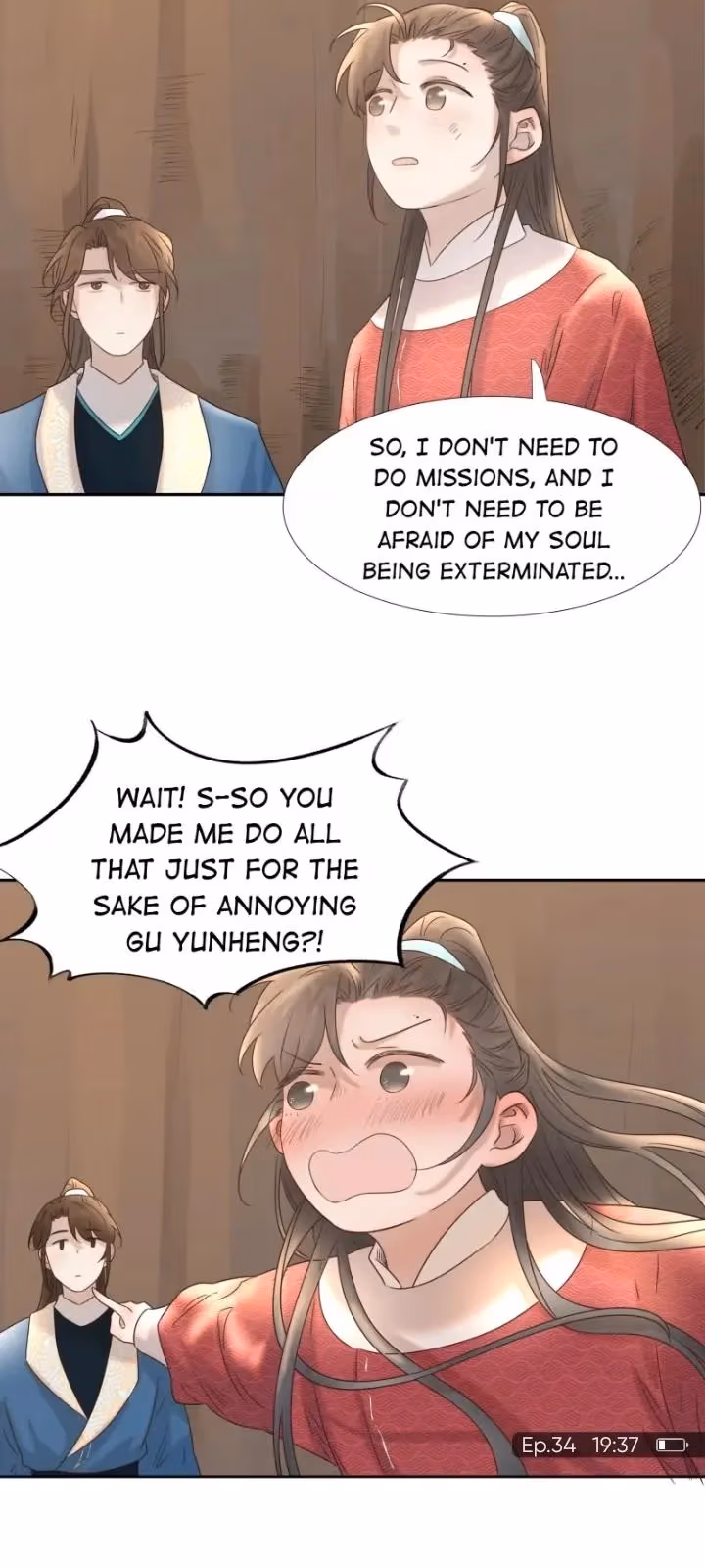 How’d I Get a Heroine’s Script? Chapter 34 page 27 - 