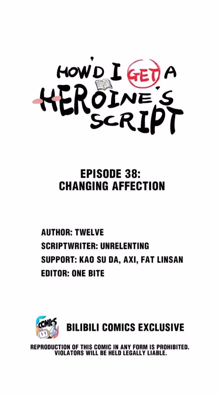 How’d I Get a Heroine’s Script? Chapter 38 page 1 - 