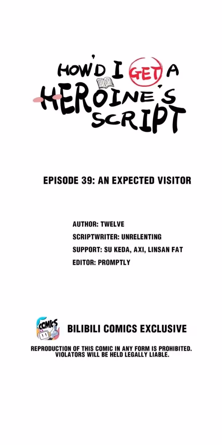 How’d I Get a Heroine’s Script? Chapter 39 page 1 - 