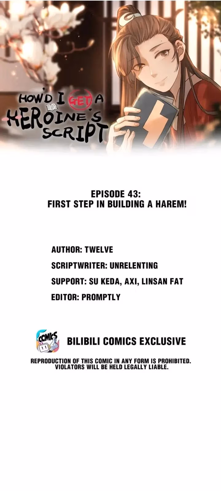 How’d I Get a Heroine’s Script? Chapter 43 page 1 - 