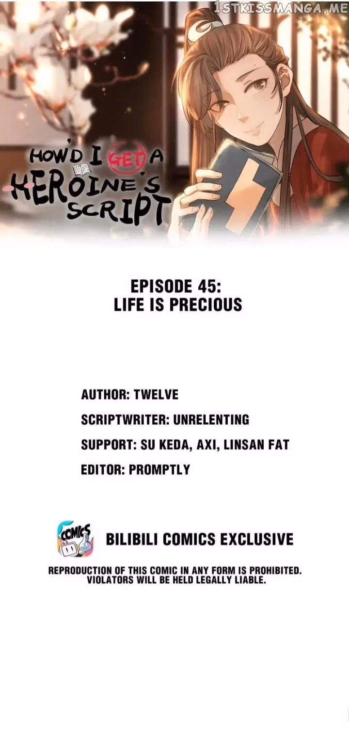 How’d I Get a Heroine’s Script? Chapter 45 page 1 - 