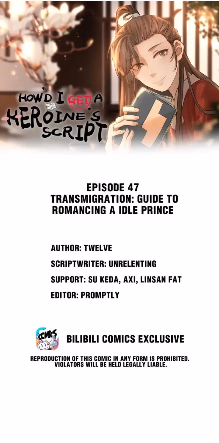 How’d I Get a Heroine’s Script? Chapter 47 page 1 - 