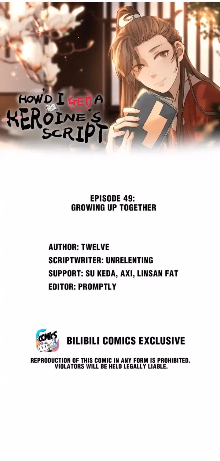 How’d I Get a Heroine’s Script? Chapter 49 page 1 - 