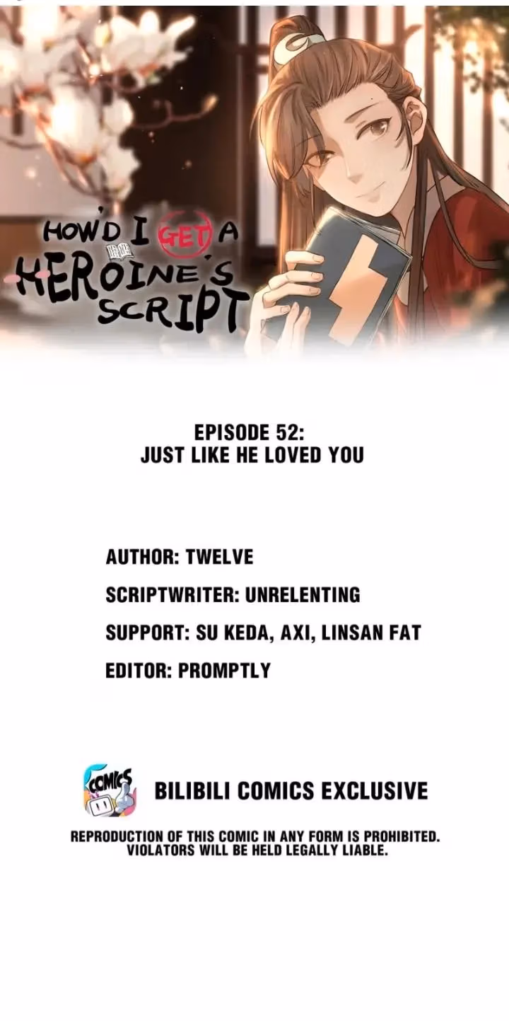 How’d I Get a Heroine’s Script? Chapter 52 page 1 - 