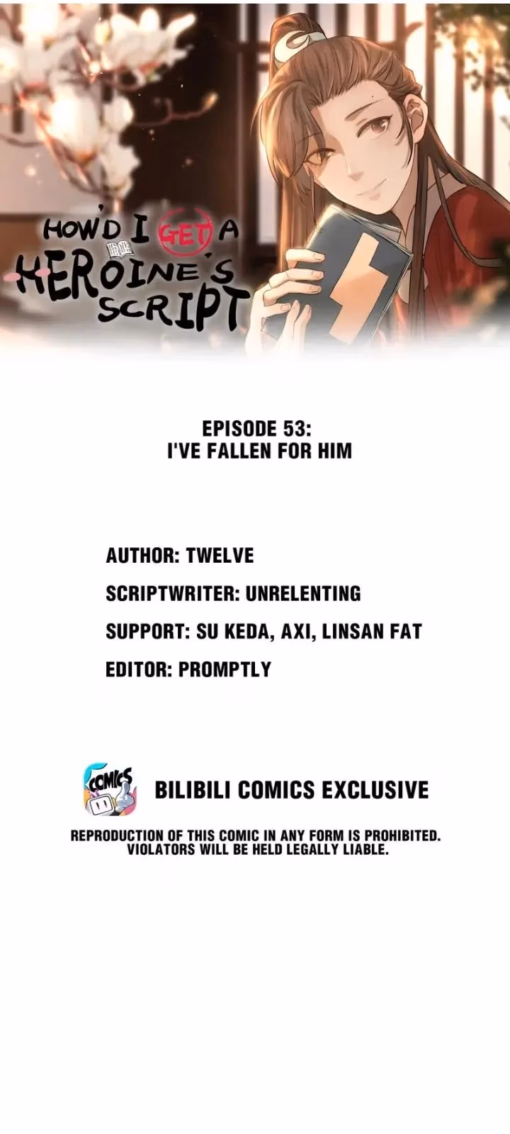 How’d I Get a Heroine’s Script? Chapter 53 page 1 - 