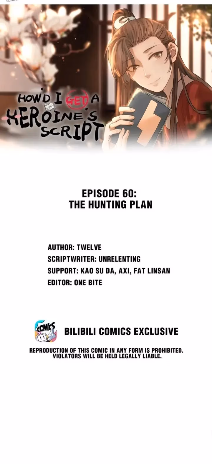 How’d I Get a Heroine’s Script? Chapter 60 page 1 - 