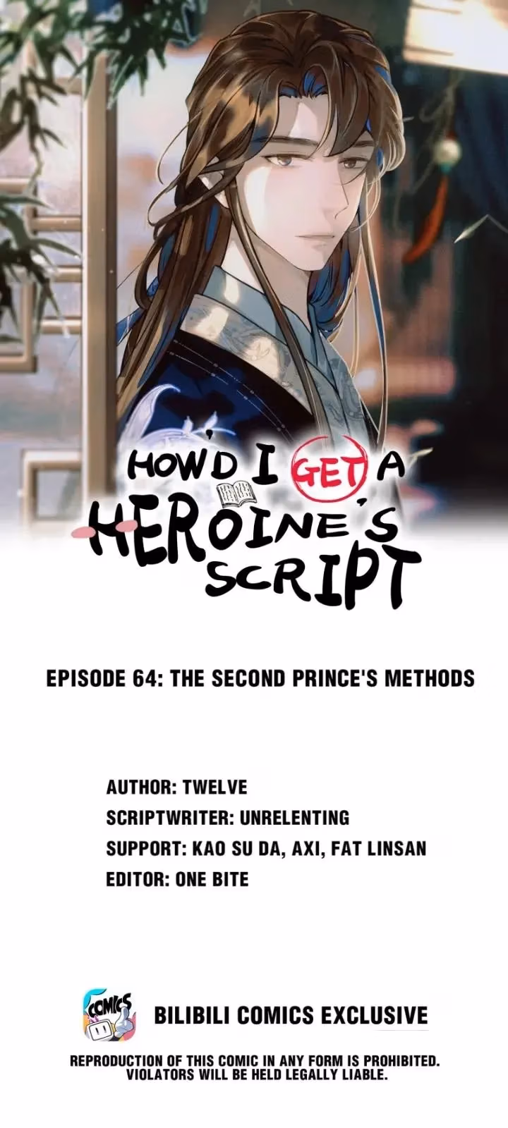 How’d I Get a Heroine’s Script? Chapter 64 page 1 - 