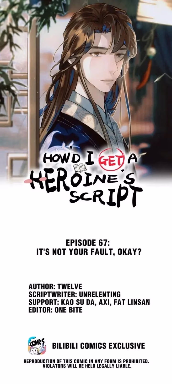 How’d I Get a Heroine’s Script? Chapter 67 page 1 - 
