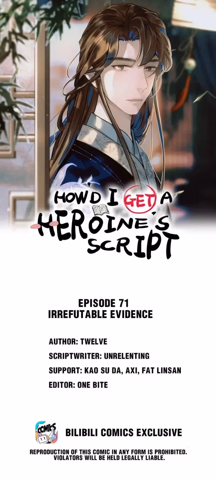 How’d I Get a Heroine’s Script? Chapter 71 page 2 - 