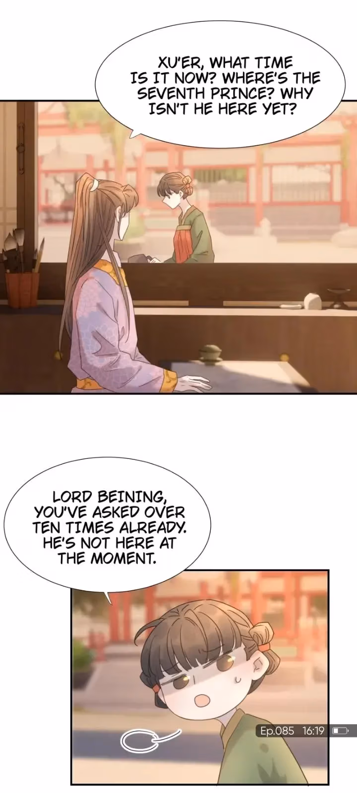 How’d I Get a Heroine’s Script? Chapter 85 page 21 - 