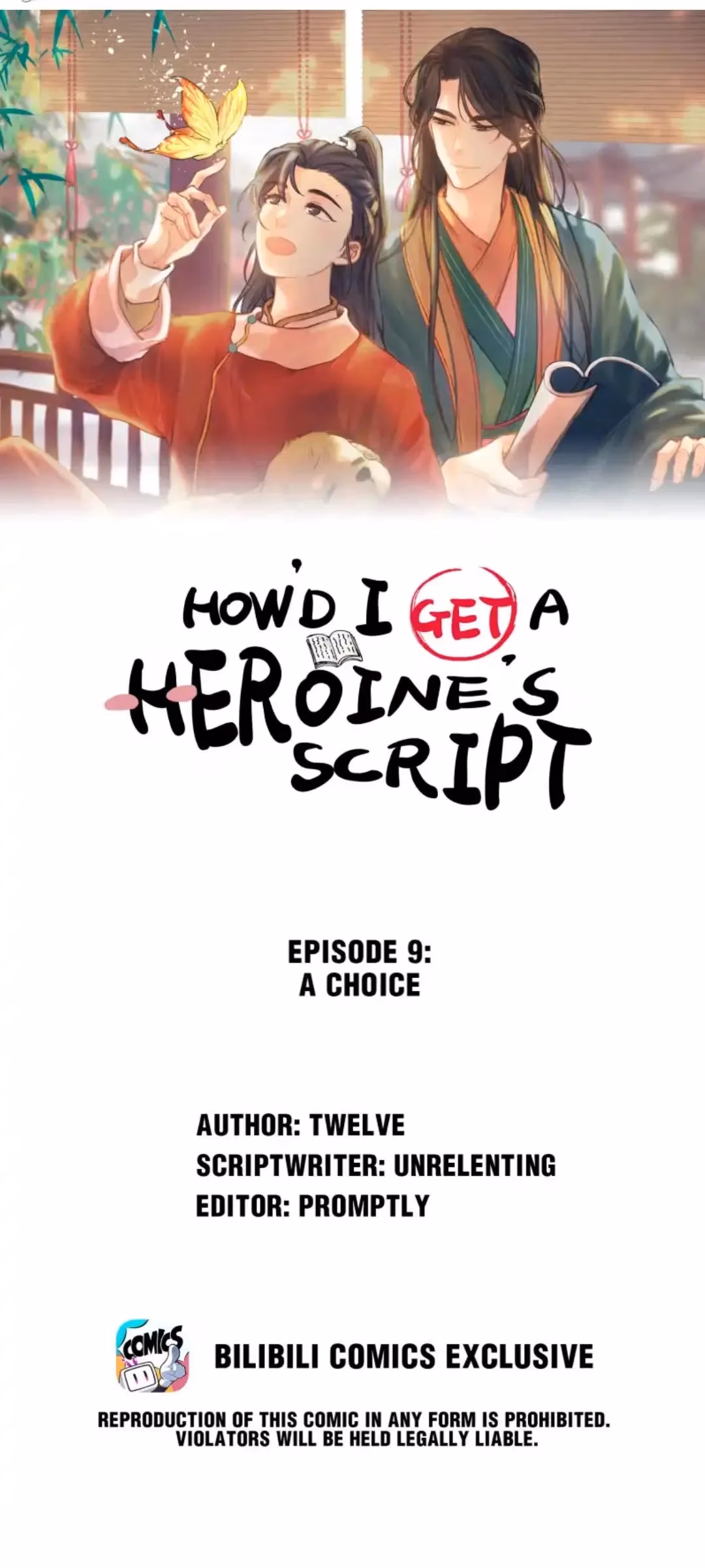 How’d I Get a Heroine’s Script? Chapter 9 page 3 - 