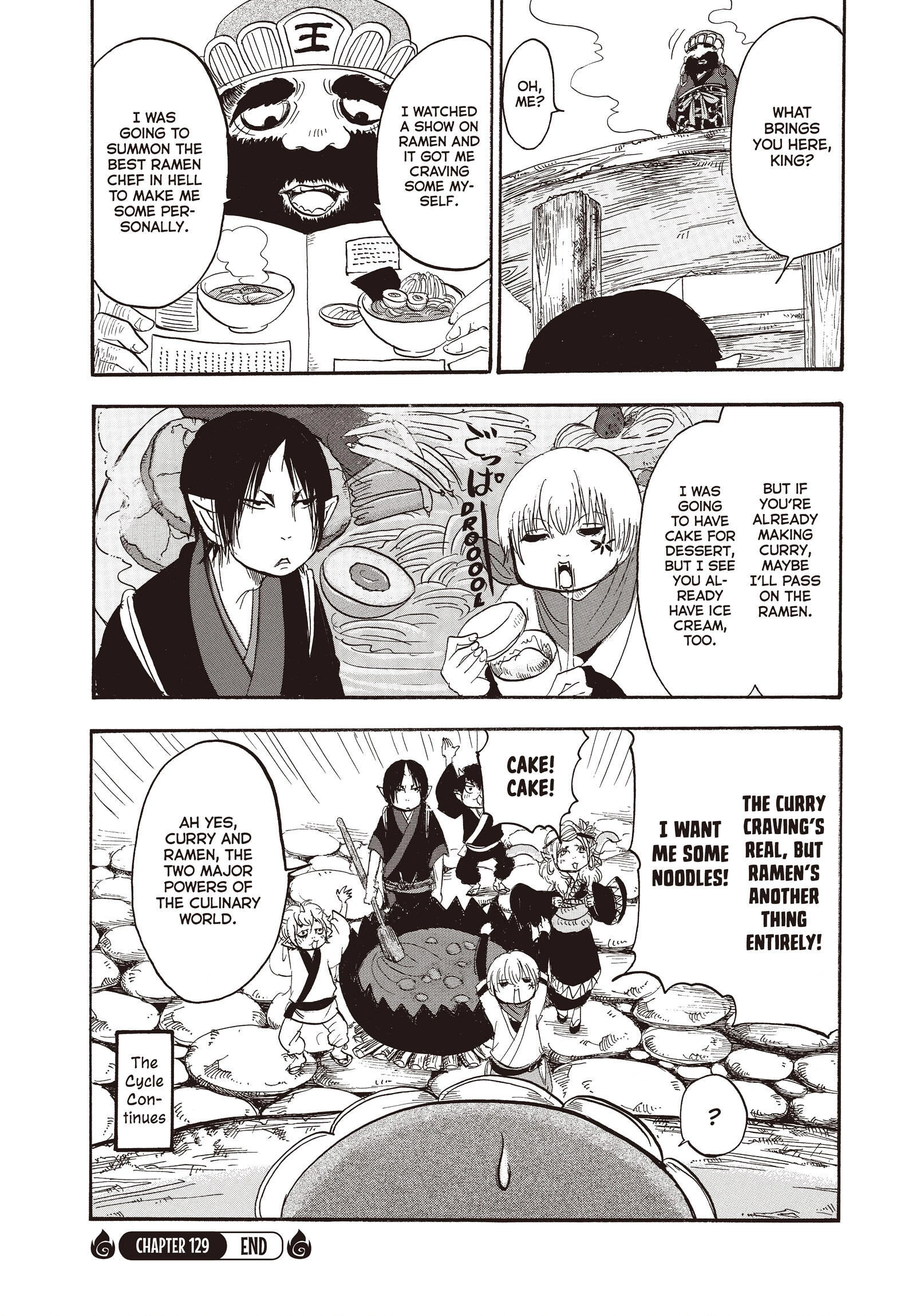 Hozuki's Coolheadedness Chapter 129 page 19 - 