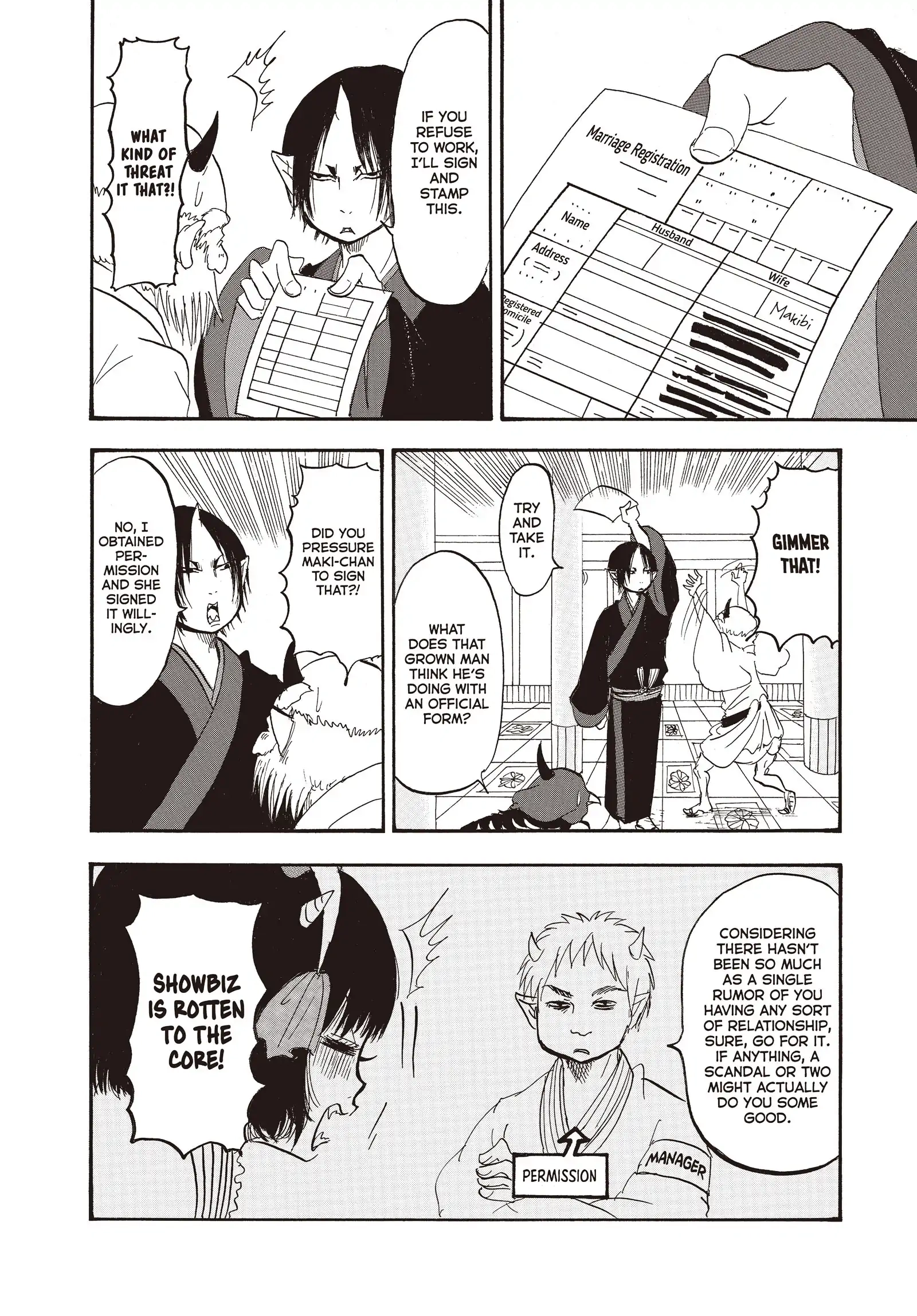 Hozuki's Coolheadedness Chapter 142 page 12 - 