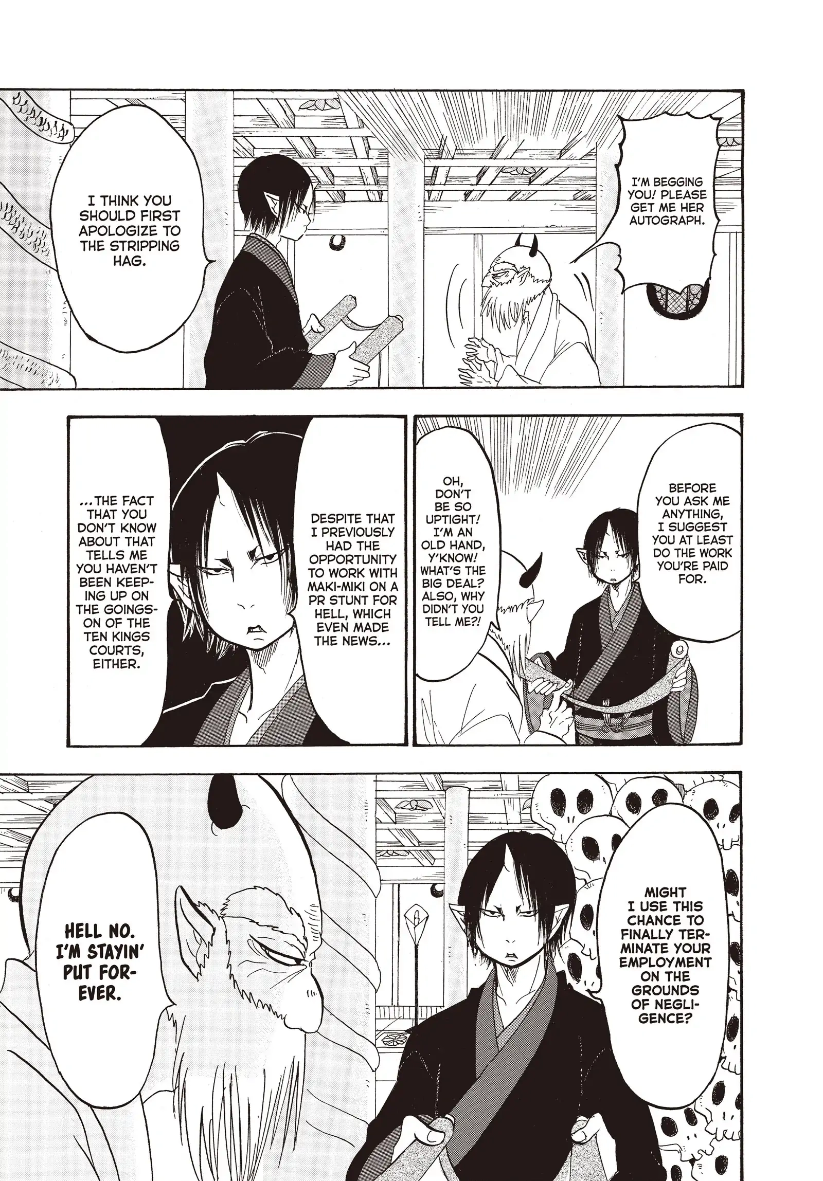 Hozuki's Coolheadedness Chapter 142 page 3 - 