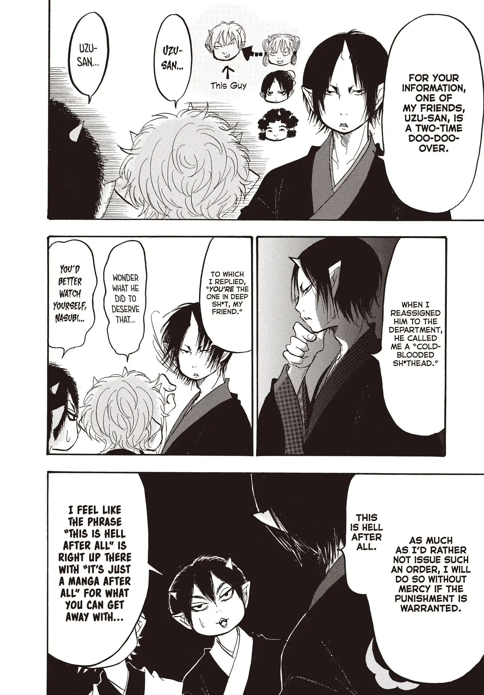 Hozuki's Coolheadedness Chapter 145 page 14 - 