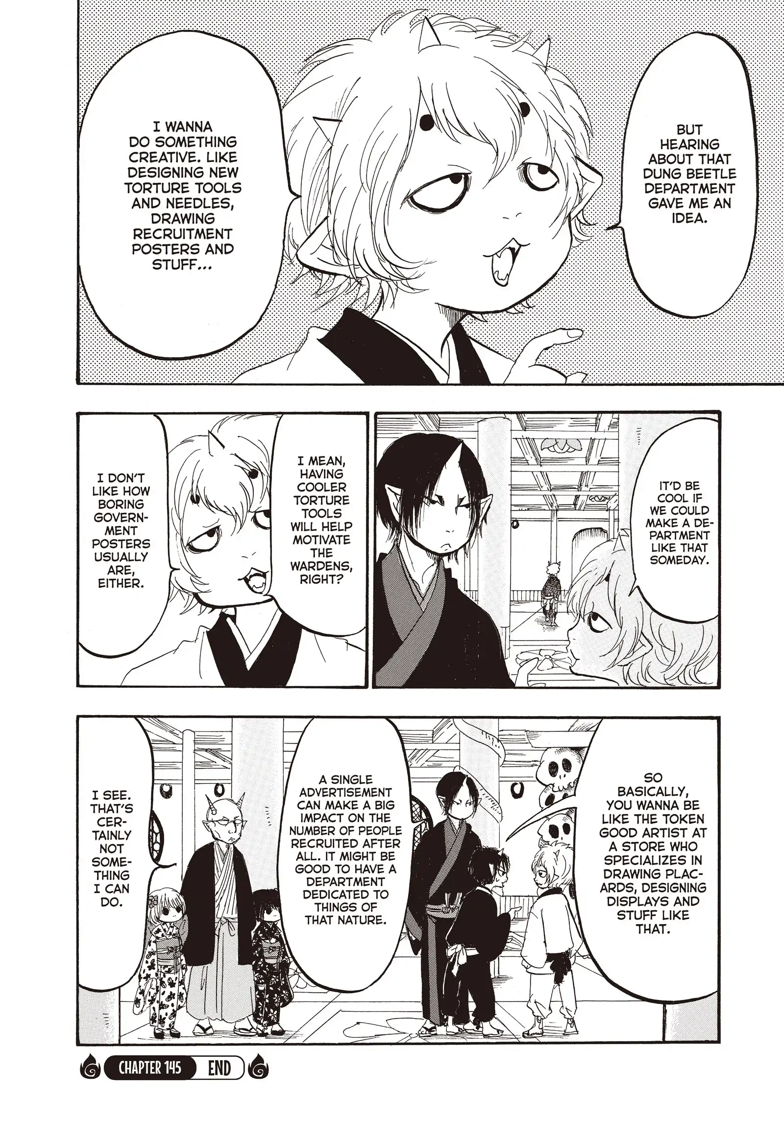 Hozuki's Coolheadedness Chapter 145 page 16 - 