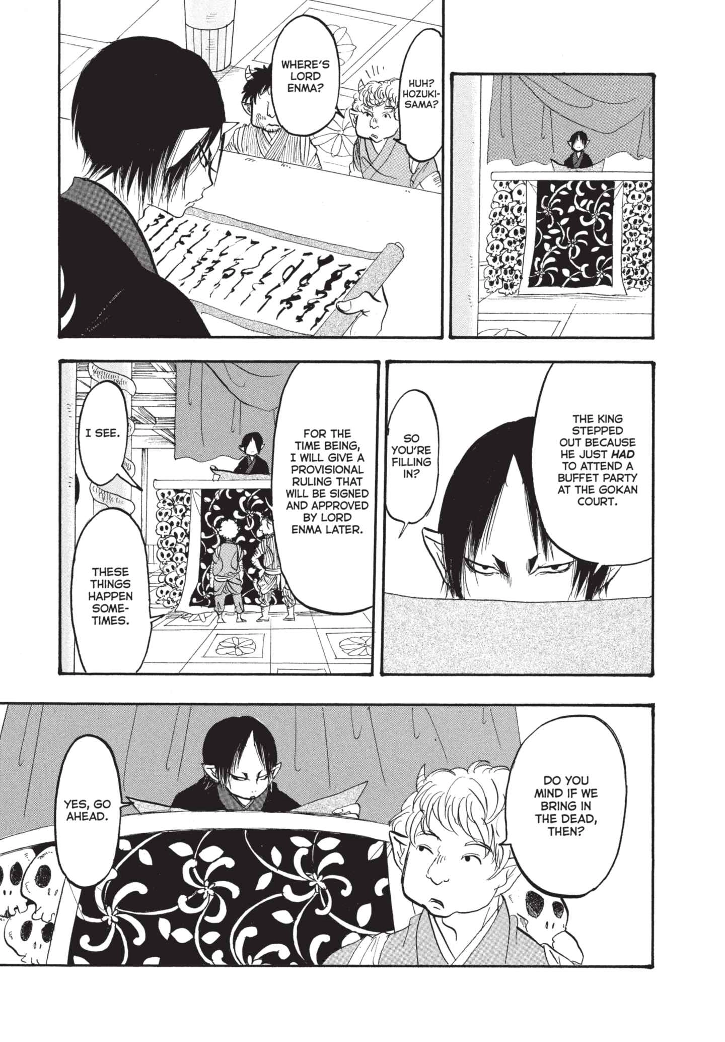 Hozuki's Coolheadedness Chapter 155 page 7 - 