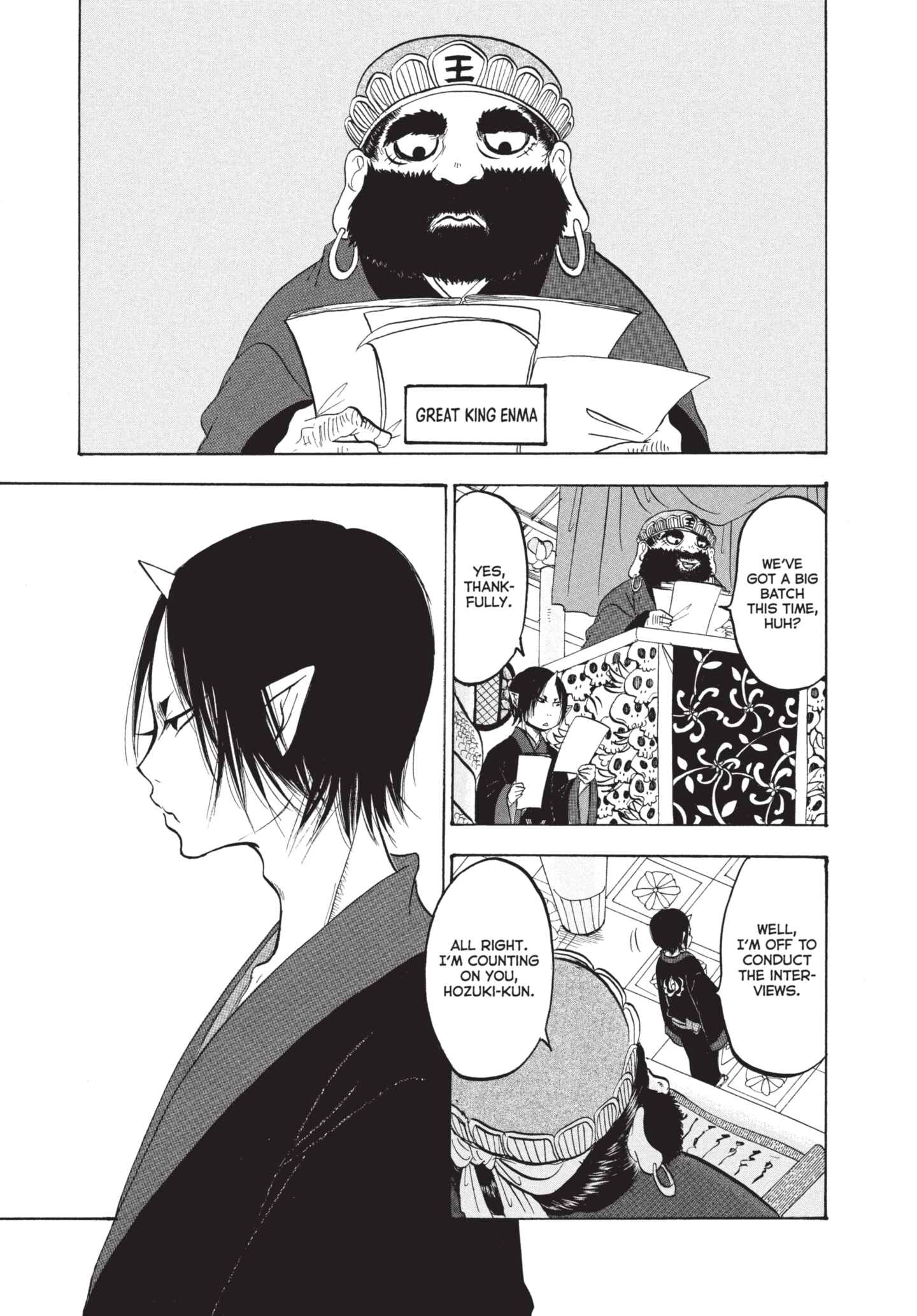 Hozuki's Coolheadedness Chapter 163.1 page 4 - 