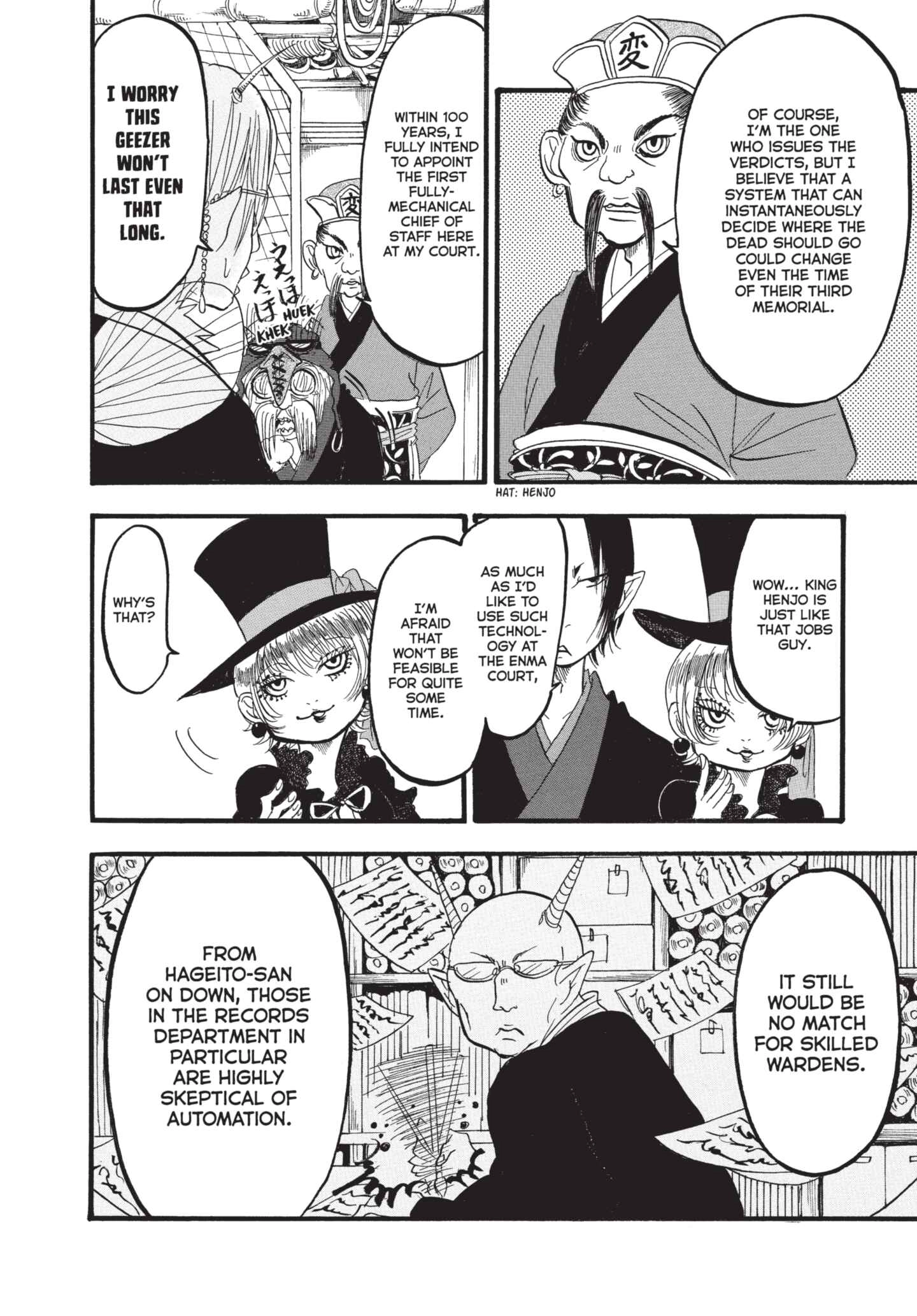 Hozuki's Coolheadedness Chapter 170 page 10 - 