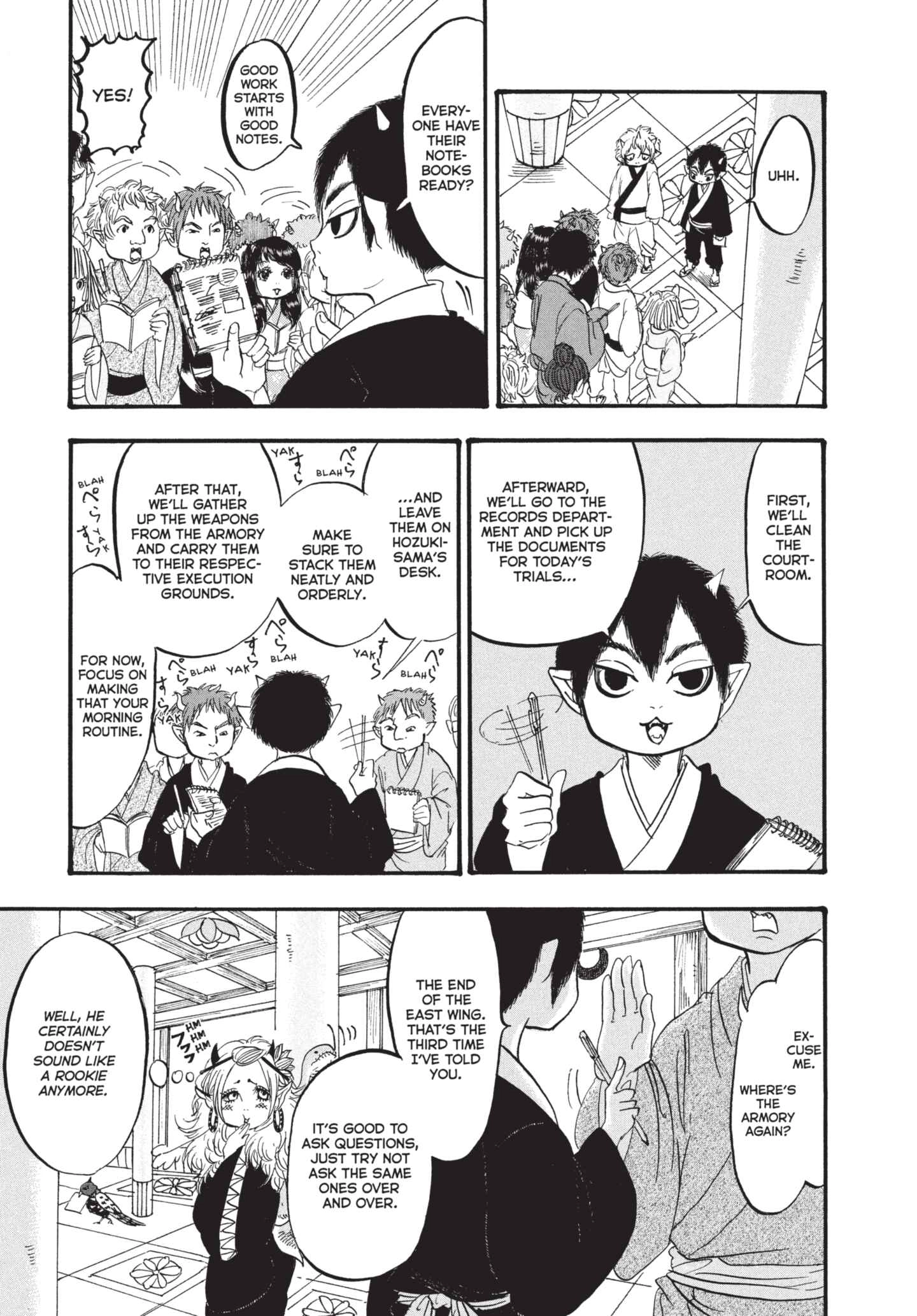 Hozuki's Coolheadedness Chapter 174 page 3 - 