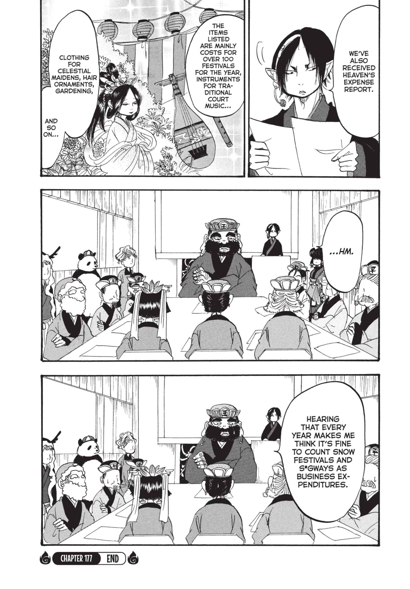 Hozuki's Coolheadedness Chapter 177 page 16 - 